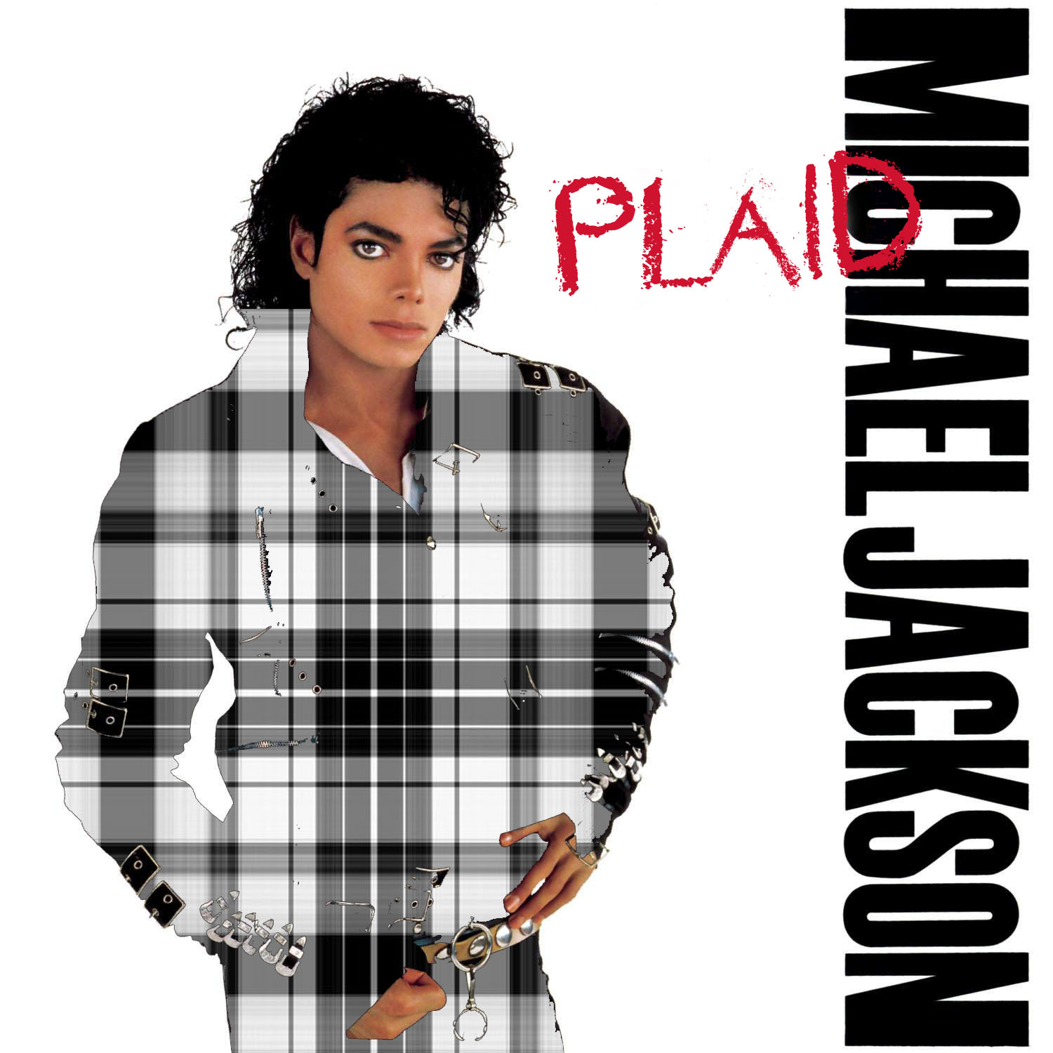 Album cover parody of Bad (Remastered) by Michael Jackson