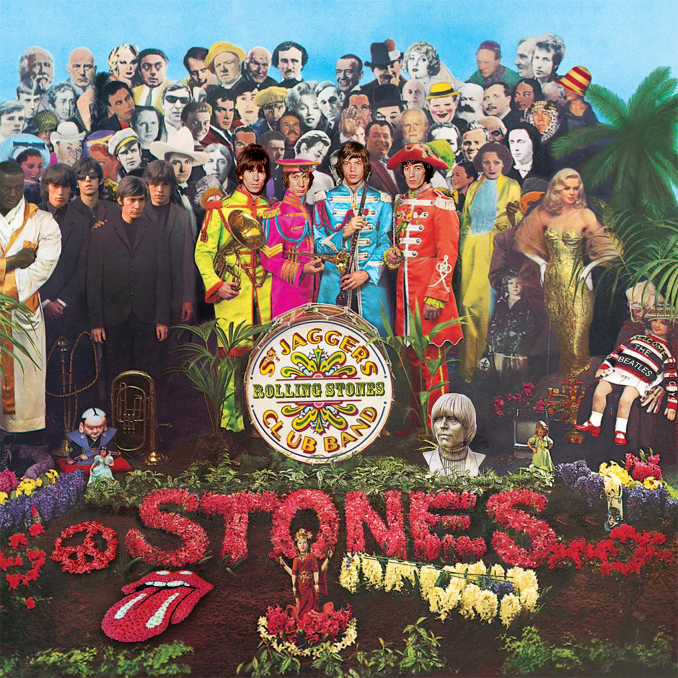 Album cover parody of Sgt. Pepper's Lonely Hearts Club Band (Remastered) by The Beatles