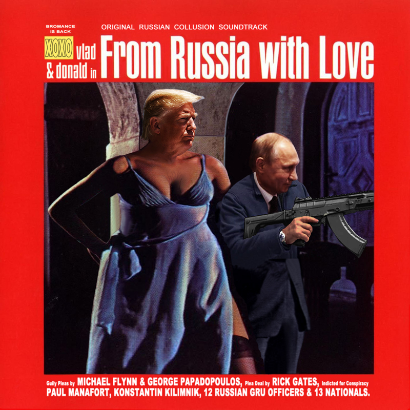 Album Cover Parodies Of Original Motion Picture Soundtrack From Russia With Love O S T
