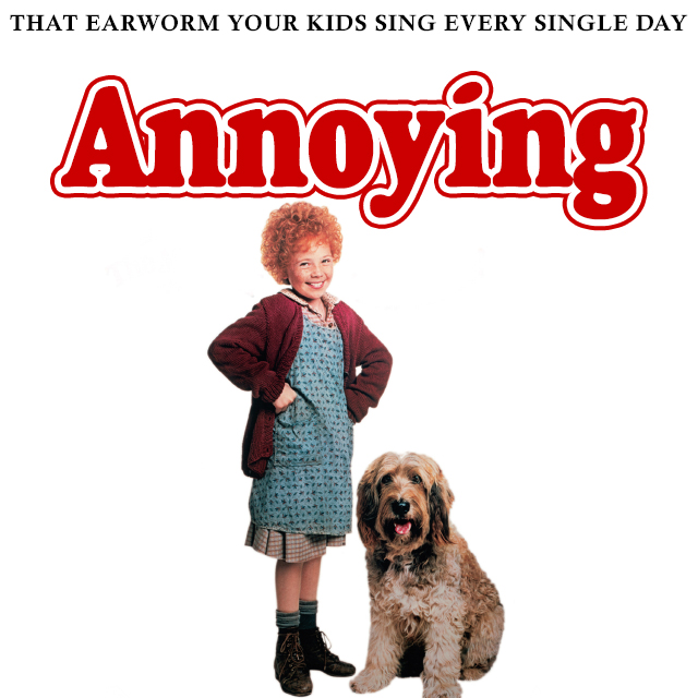 Album cover parody of Annie (Original 1982 Motion Picture Soundtrack) by Various Artists