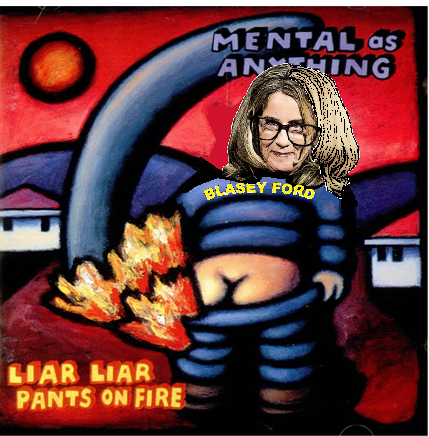 Album cover parody of Liar Liar Pants on Fire by Mental As Anything