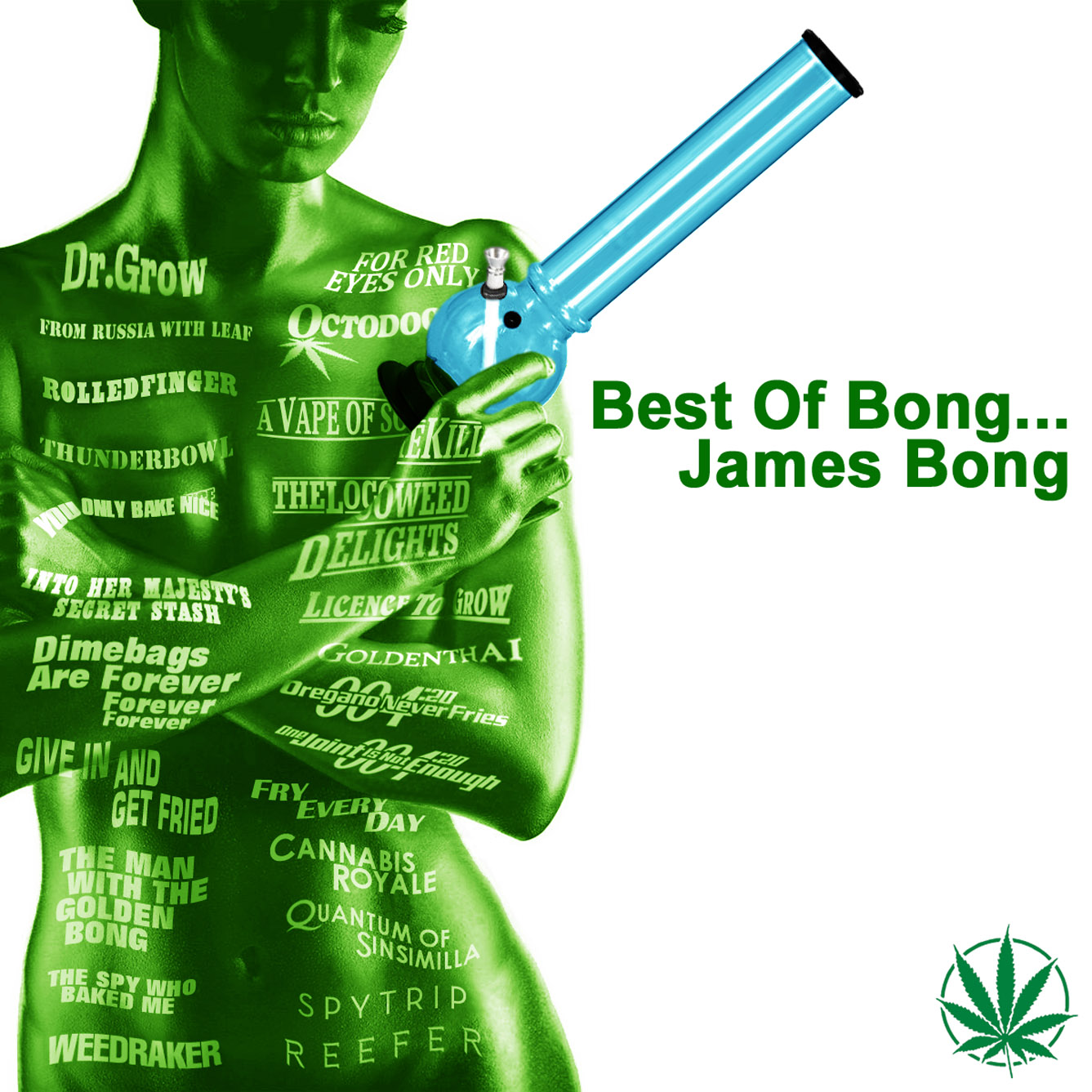 Album cover parody of Best of Bond...James Bond 50th Anniversary by james bond themes