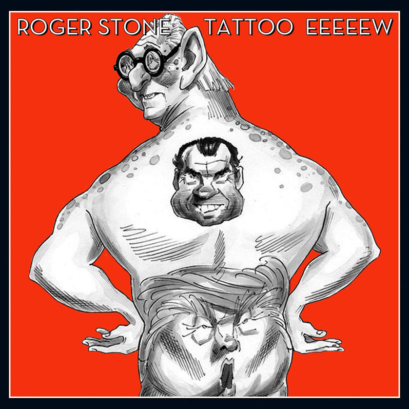 Album cover parody of Tattoo You LP (Vinyl Album) UK Rolling Stones 1981 by The Rolling Stones