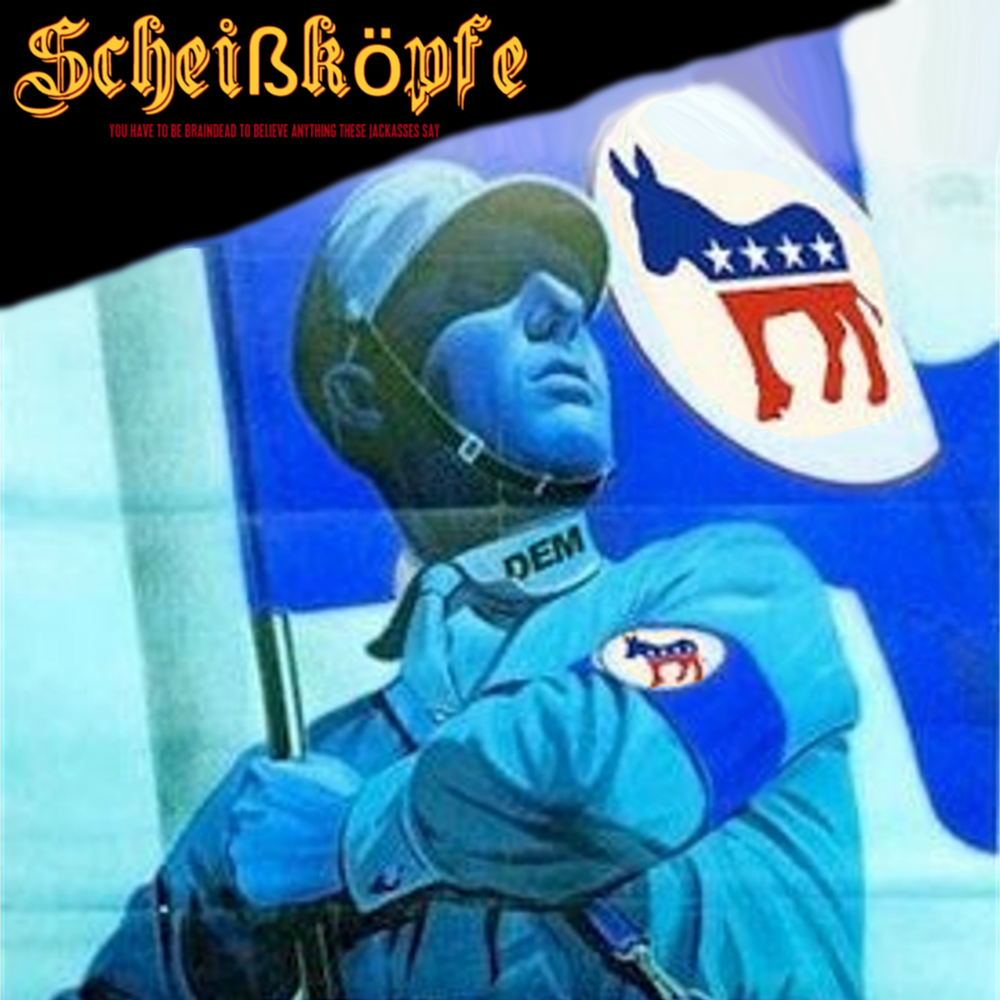 Album cover parody of SS Schwarzekorps by Original Third Reich Nazi Recordings